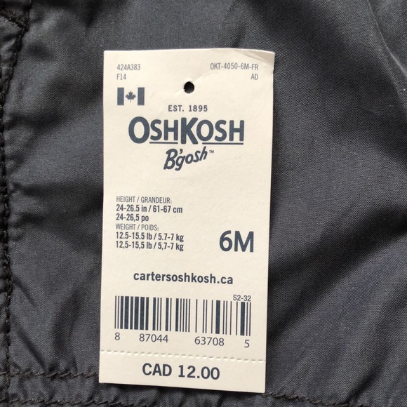 NWOT Oshkosh Splash pants 3-6 months - Picture 4 of 4